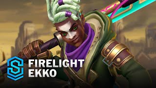 Firelight Ekko Wild Rift Skin Spotlight [upl. by Germayne88]