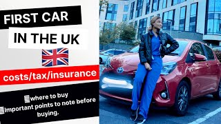 HOW TO BUY A CAR IN THE UK 🇬🇧  TOP TIPS FOR FIRST TIME CAR BUYERS [upl. by Enahc950]