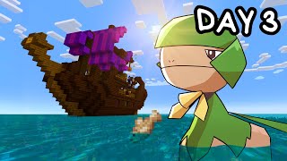 7 Days in Minecrafts Deadliest Ocean [upl. by Maddalena]