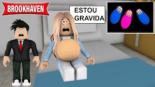 MINHA FILHA ESTÁ GRAVIDA DE TRIGÊMEOS NO BROOKHAVEN RP Roblox [upl. by Consuelo872]