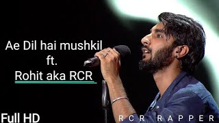 RCR rapper  broken heart💔💔 ae dil hai mushkil song status my new channel please saport kardo💓💓 [upl. by Lowe595]