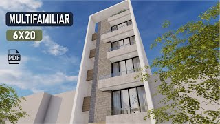 VIVIENDA MULTIFAMILIAR 6X20 [upl. by Aisila]