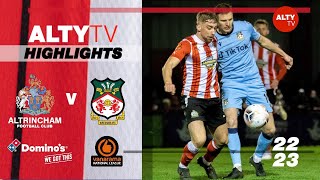 ALTRINCHAM Vs WREXHAM  Extended Match Highlights  04022023 [upl. by Rhys]