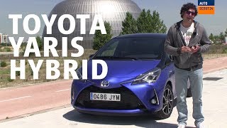 Toyota Yaris Hybrid  Videoprueba  Test  Prueba en español  AutoScout24 [upl. by Lanahtan626]