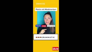 ✅ Passiv mit Modalverben DEUTSCH GRAMMATIK B2 [upl. by Vania]