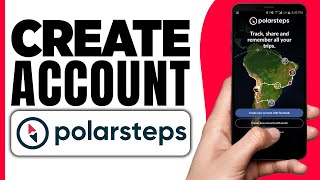 How to Create Polarsteps Account on phone 2024 [upl. by Osmund]