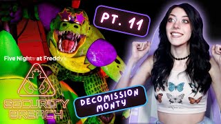 Decommissioning Monty Pt 11 Five Nights at Freddys Security Breach [upl. by Oinotnaocram]