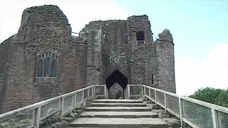 The wonderful medieval Goodrich Castle English Heritage in Herefordshire England UK [upl. by Adniles]