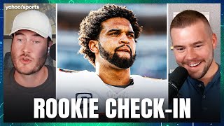 Nate Tices Rookie Checkin Caleb Williams Bo Nix Brock Bowers amp Malik Nabers  Football 301 [upl. by Anohs]