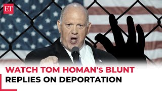 Trumps new border czar Tom Homans old blunt replies to Democrats go viral You work for me [upl. by Atterol]