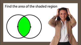 How Can We Find The Area of the Intersection of Two Circles  Solving Problems Together [upl. by Rufford]