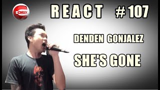 DENDEN GONJALEZ  SHES GONE  STEELHEART COVER BRAZILIAN REACTION [upl. by Campy]