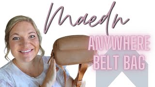 Maedn Anywhere Belt Bag Review [upl. by Imyaj]