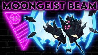 MOONGEIST BEAM DAWN WINGS NECROZMA is Terrifying in the Master League  Pokémon GO Battle League [upl. by Boser642]