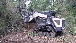 Fraser Earthworks  Terex Forestry Machine Mulching [upl. by Einnoj937]