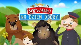 🐏 Śpiewanki na Dzień Dobry🌞Bajki i Śpiewanki dla dzieci Niedźwiedź Czarny Baran Jedzie pociąg odc7 [upl. by Aneekat853]