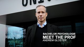 Bachelor Psychologie Uni Luzern Meet the Prof Andrew Gloster [upl. by Adriane994]