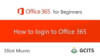 How to login to Office 365 [upl. by Rollet]