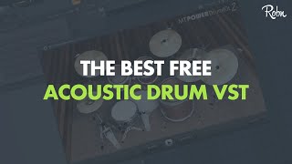 BEST FREE ACOUSTIC DRUM VST PLUGIN [upl. by Ahsoet]