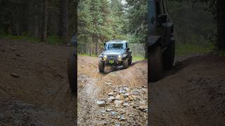 FLEXING AT THE WHIPSAW TRAIL IN HEAVT RAIN whipsawtrail offroad shorts [upl. by Bernie]