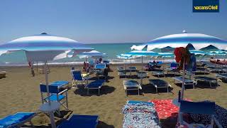 Campeggio Free Beach  Marina di Bibbona Toscana [upl. by Ardolino52]