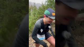 2023 Grand Trail des Lacs et Châteaux Winter Edition GTLC Never give up Steep climb km33 [upl. by Stine]