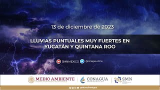 13 de diciembre de 2023 800h pronósticodeltiempo [upl. by Alilad470]