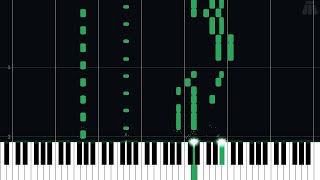 Dichromatic Lotus Butterfly  Ancients  Seihou 1 Shuusou Gyoku  Intermediate Piano Tutorial [upl. by Leuqram288]