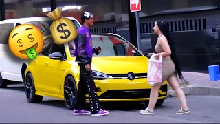 GOLD DIGGER PRANK IN SOUTH AFRICA SANDTON👀🤑 [upl. by Etnoid956]