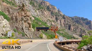 Colorado Rocky Mountain Scenic Drive Glenwood Springs to Denver I70 Colorado 4K 60FPS [upl. by Viglione408]