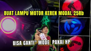 MODIF LAMPU MOTOR CANGGIH MODAL KALENG BEKAS‼️ALAquot VIETNAM STYLE‼️ [upl. by Perpetua364]