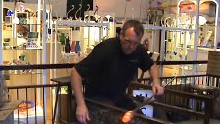 Making a Memorial glass paperweight [upl. by Bergerac]