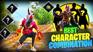 Solo vs Squad Best Character Combination🤯Free Fire BR Ranked amp CS Ranked Combination FF Headshot [upl. by Conlon]