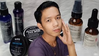 APOTHEKE SKINCARE FOR MEN EFFECTIVE NGA BA  Mhel Kyung Cristobal [upl. by Suzanna]