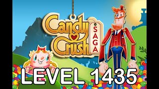 Candy Crush Saga Level 1435  AppLevelHelpercom [upl. by Enilehcim907]