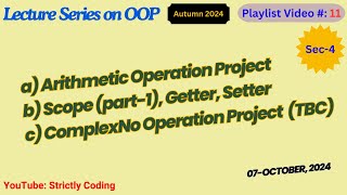 2024 10 07 Sec 4 Scope ArithMetic amp ComplexNo Operations [upl. by Ahtibat]