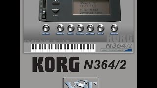 Korg N3642 VST Instrument  Demo Song 2 [upl. by Maddocks340]