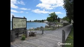 Walking the St Ignace Waterfront amp Downtown Upper Peninsula of Michigan [upl. by Ostler298]