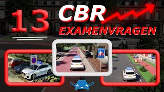 13 CBR Examenvragen  Auto Theorie Examen 2024 [upl. by Rupert124]