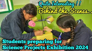 Students Prepare for School Science Project and Model Exhibition  Behind the Scenes [upl. by Eloc]