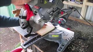 Ozito sliding compound mitre saw review [upl. by Wolford]