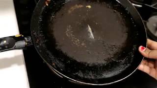 How To Clean Non Stick Tawa At Home In Hindi [upl. by Enniotna101]