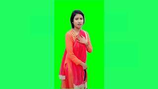 ROPOSO Hindi song dance girl green screen video ROPOSO Editing dance girl green screen video H [upl. by Idalla]