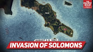 Invasion of Solomon Islands  Pacific War 37 DOCUMENTARY [upl. by Abbotsen]