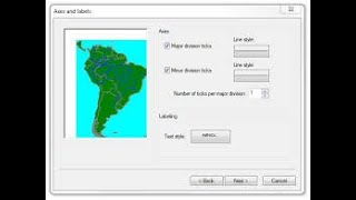 Grid Label inside Frame ArcMap [upl. by Otes668]