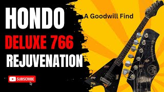 From Trash to Treasure Hondo 766 Guitar Revival [upl. by Leeke449]