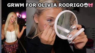 GRWM for Olivia Rodrigo  concert vlog [upl. by Lorrie]