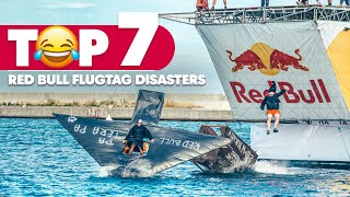 Top 7 Red Bull Flugtag Disasters 😂 [upl. by Etnovahs9]