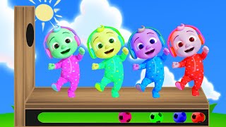 Baby Shark Learns Colors  CoComelon Nursery Rhymes amp Kids Songs 3 [upl. by Parfitt]