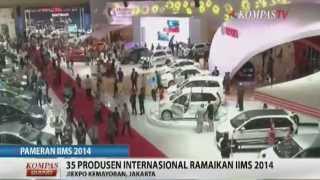 IIMS 2014 Pamerkan Parade Mobil Canggih  Kompas Siang 19 September 2014 [upl. by Aleydis]